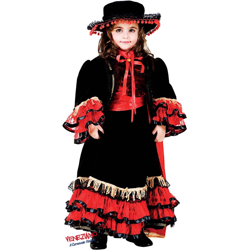 Costume vestito di carnevale Torero Manolete bambino da 0 a 3 anni