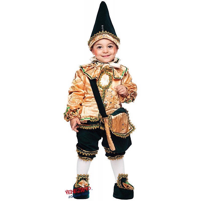 Costume di Carnevale bimbo - Costume Grillo Di Pinocchio Baby