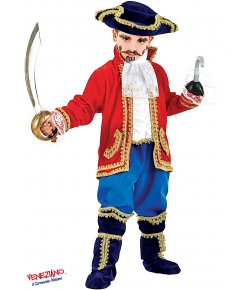 Costumi Carnevale CAPITANO DEI PIRATI 53904 - CarnevaleVeneziano