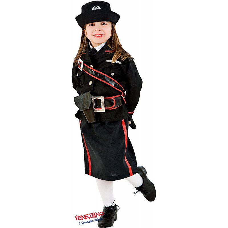 Costumi Carnevale CARABINIERE BIMBA 3620 - CarnevaleVeneziano