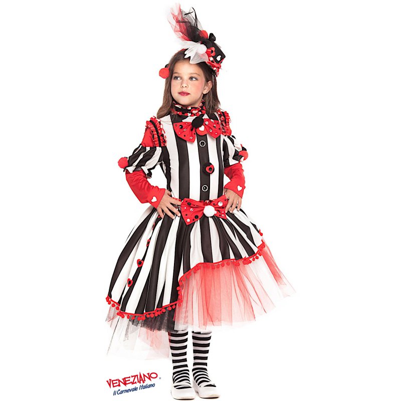 COSTUME VESTITO TRAVESTIMENTO ABITO CARNEVALE RAGAZZA TRISTE A SCUOLA ( MERCOLEDÌ) - 88611 (anni 10)