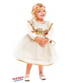 Costume vestito di carnevale Casanova bambino da 0 a 3 anni