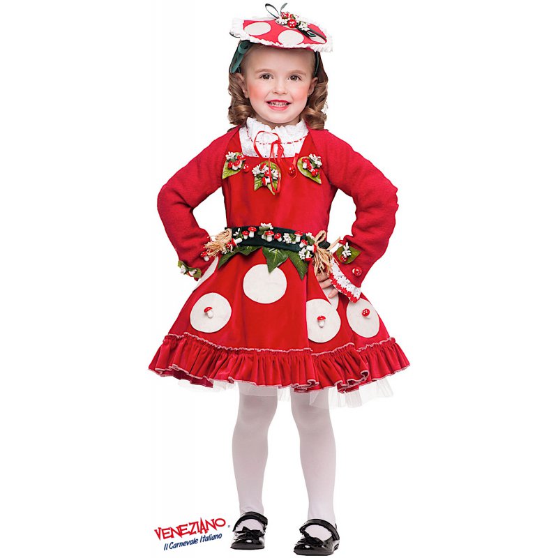 Costumi Carnevale FUNGHETTA NEONATA 53888 - CarnevaleVeneziano