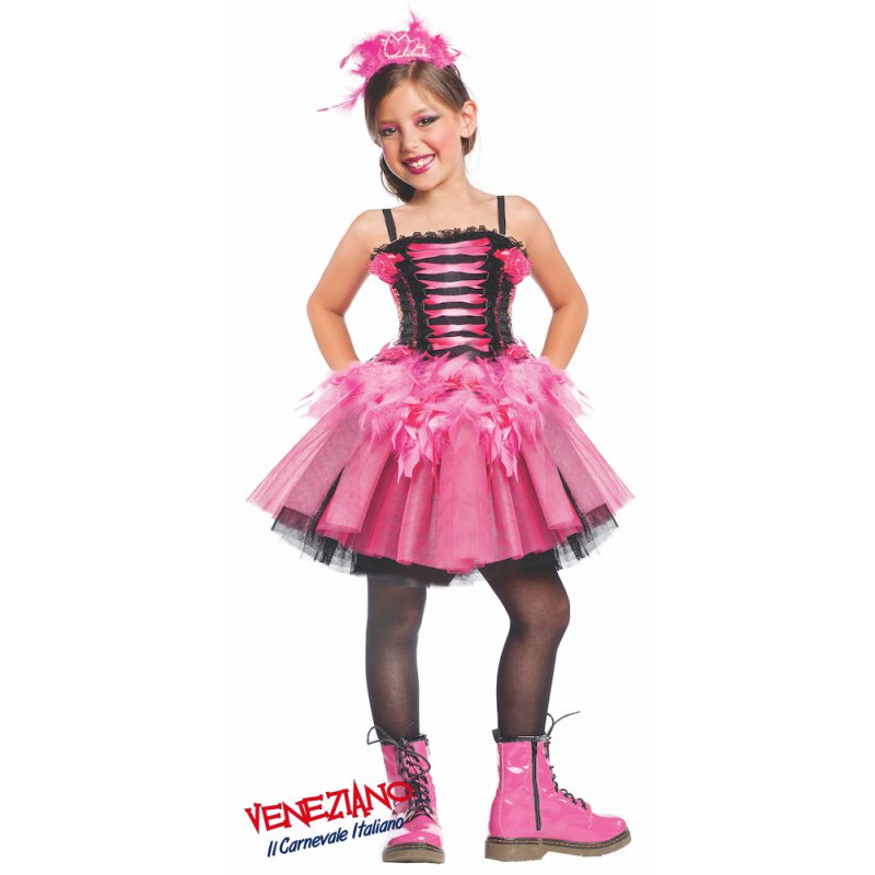 Costumi Carnevale LADY PUNK BABY 50636 - CarnevaleVeneziano