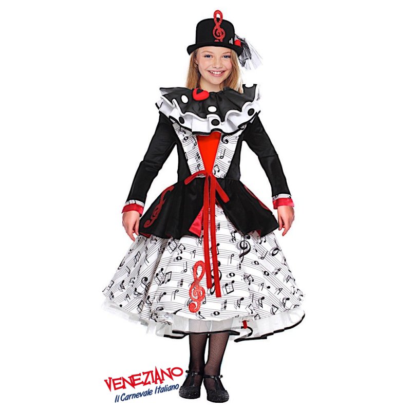 Costumi Carnevale MISS MUSIC 54327 - CarnevaleVeneziano