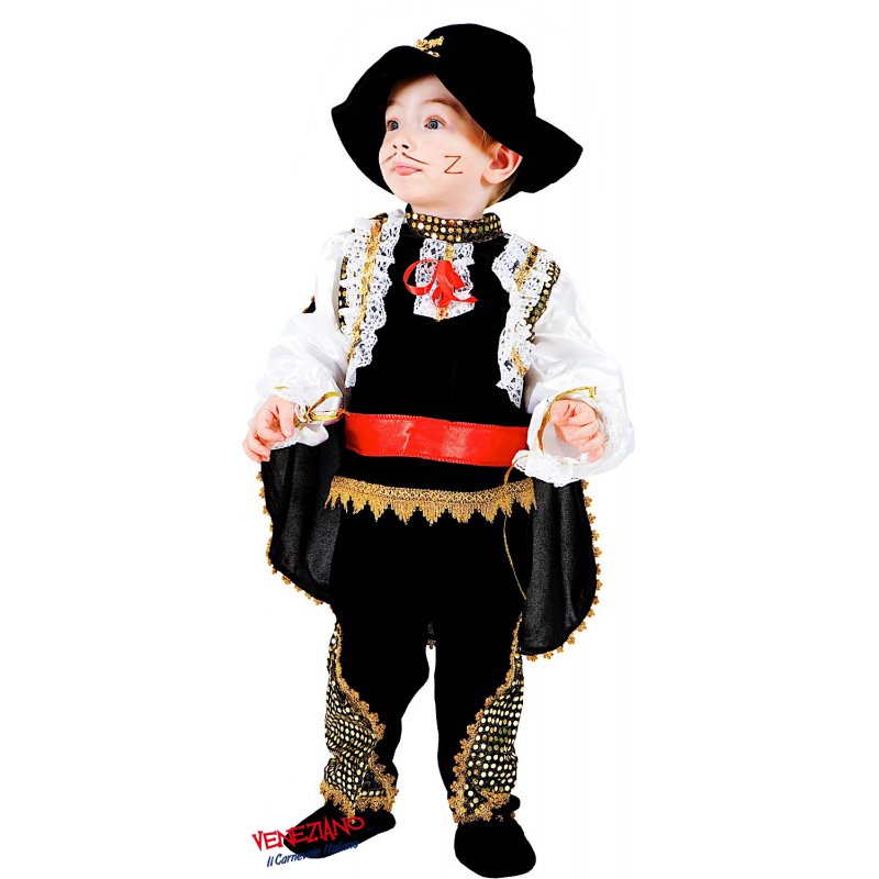 Costumi Carnevale PICCOLO CAVALIERE MASCHERATO 2927 - CarnevaleVeneziano