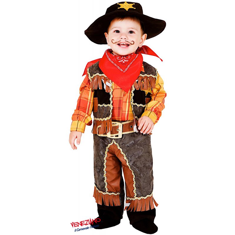 Szemrehányás Jellegzetes letapogatás vestito di carnevale da cowboy A ...