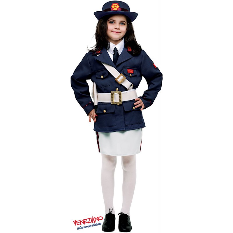 Costumi Carnevale POLIZIOTTA BABY 50240 - CarnevaleVeneziano