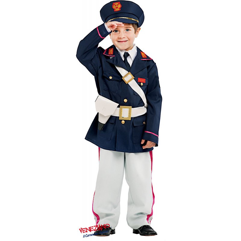 Costume da Poliziotto Blu per bambini