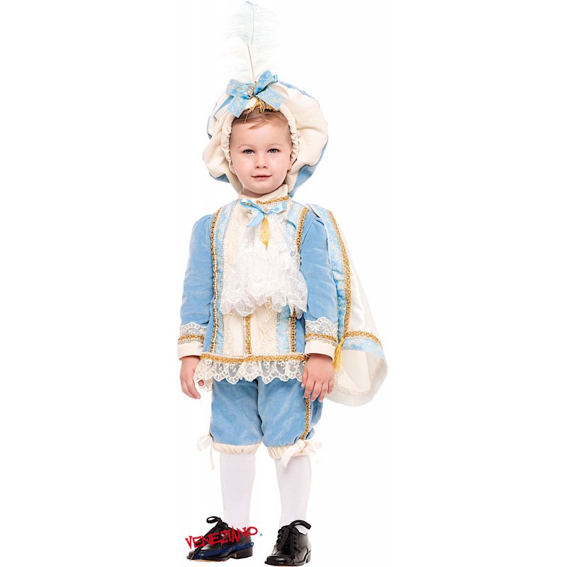 Costumi Carnevale PRINCIPINO NEONATO PRESTIGE 51173 - CarnevaleVeneziano