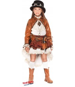 Costumi Carnevale VIAGGIATRICE DEL TEMPO RAGAZZA 28055 - CarnevaleVeneziano