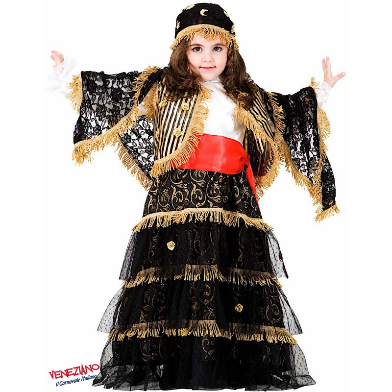 Costumi Carnevale ZINGARA RICCA BABY 8920 - CarnevaleVeneziano